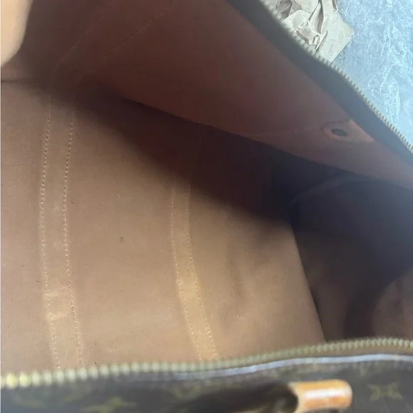 Louis Vuitton Brown Monogram Duffel Bag